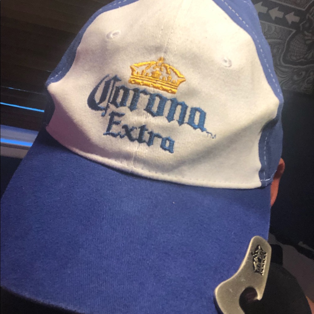 NOVELTY CORONA DAT HAT WITH BUILT IN BOTTLE OPENER